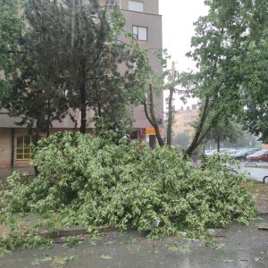 Posljedice nevremena u kvartu Središće