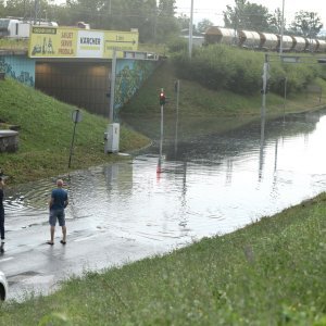 Podvožnjak u Selskoj potpuno je potopljen