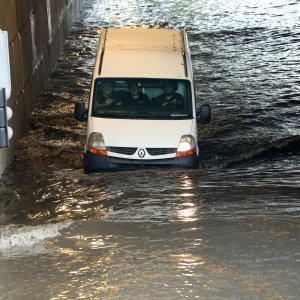 Podvožnjak u Selskoj potpuno je potopljen