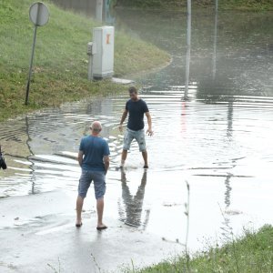 Podvožnjak u Selskoj potpuno je potopljen