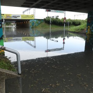 Podvožnjak u Selskoj potpuno je potopljen