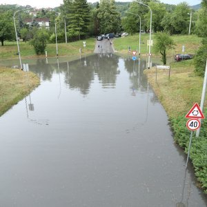 Podvožnjak u Selskoj potpuno je potopljen