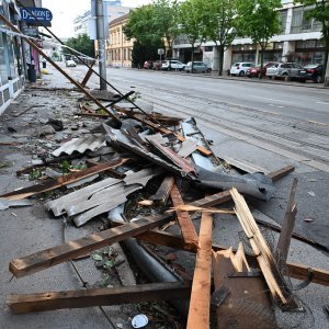 Zagreb dan nakon nevremena sanira štetu