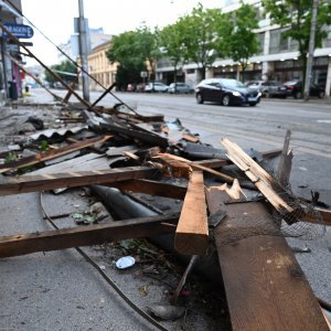 Zagreb dan nakon nevremena sanira štetu