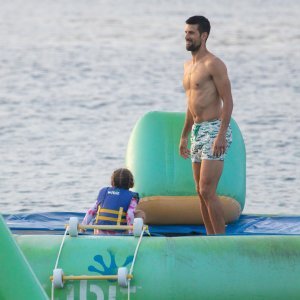 Novak i Jelena Đoković razmjenjivali nježnosti i zabavljali se s djecom u Dubrovniku