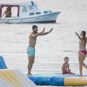 Novak i Jelena Đoković razmjenjivali nježnosti i zabavljali se s djecom u Dubrovniku