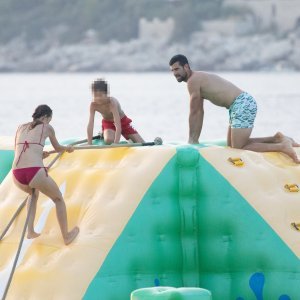 Novak i Jelena Đoković razmjenjivali nježnosti i zabavljali se s djecom u Dubrovniku