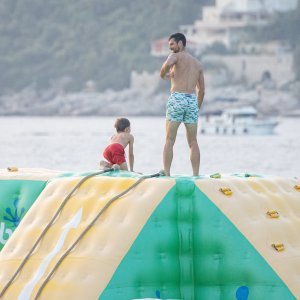 Novak i Jelena Đoković razmjenjivali nježnosti i zabavljali se s djecom u Dubrovniku