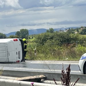 Prometna nesreća u smjeru Zagreba na zagrebačkoj zaobilaznici