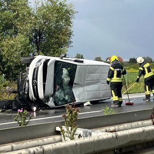 Prometna nesreća u smjeru Zagreba na zagrebačkoj zaobilaznici