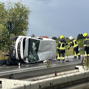 Prometna nesreća u smjeru Zagreba na zagrebačkoj zaobilaznici