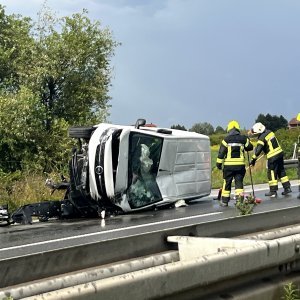 Prometna nesreća u smjeru Zagreba na zagrebačkoj zaobilaznici