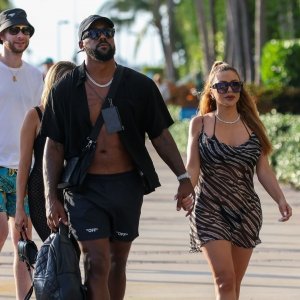 Larsa Pippen i Marcus Jordan