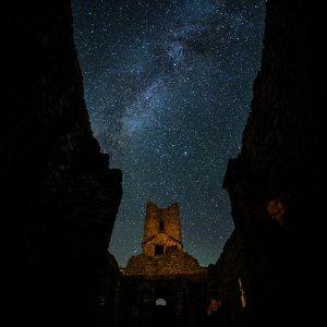 Meteorski roj Perzeida kod crkve Svetog Spasa