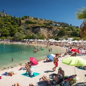 Gužva na plažama u Splitu