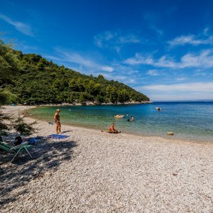 Uvala Samograd na otoku Korčuli