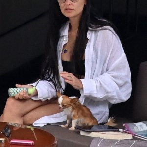 Demi Moore na odmoru u Grčkoj