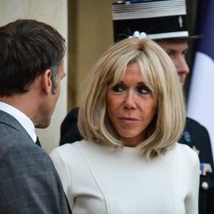 Emmanuel i Brigitte Macron