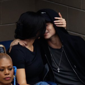 Kylie Jenner i Timothee Chalamet na US Openu