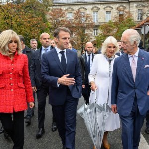 Brigitte Macron i kraljica Camilla