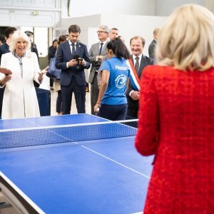 Brigitte Macron i kraljica Camilla