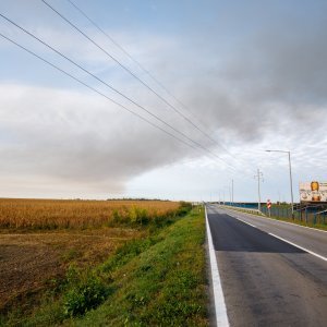 Tvornica Drava International jutro nakon požara