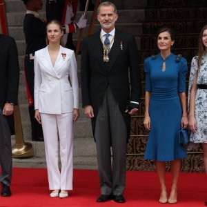 Princeza Leonor, kralj Felipe VI, kraljica Letiza, princeza Sofia