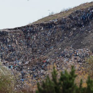 Odron dijela odlagališta otpada Jakuševac