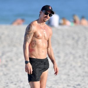 Zlatan Ibrahimović na plaži u Miamiju