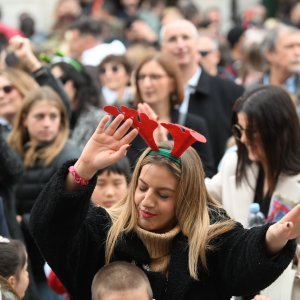 Rani doček Nove godine na splitskog Pjaci