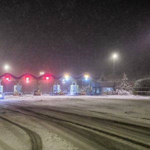 Snijeg u Dalmatinskoj zagori