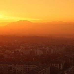 Zagreb zagađen smogom