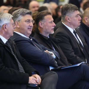 Željko Reiner, Andrej Plenković, Gordan Jandroković i Zoran Milanović