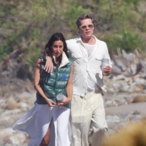 Brad Pitt i Ines de Ramon