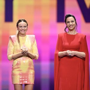 Malin Akerman i Petra Mede