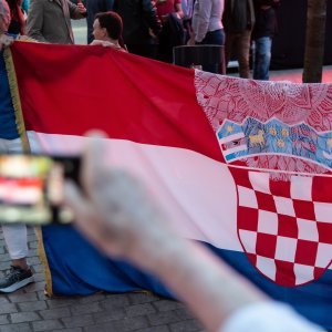 Gledanje Eurovizije u Zagrebu i Zadru