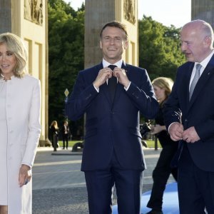 Brigitte i Emmanuel Macron