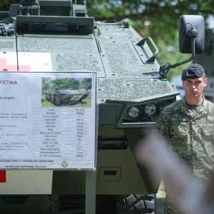 Pokazne vježbe sposobnosti Hrvatske vojske i policije povodom Dana državnosti i Dana vojske