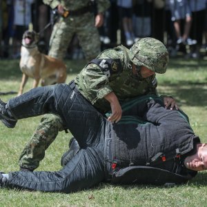 Pokazne vježbe sposobnosti Hrvatske vojske i policije povodom Dana državnosti i Dana vojske