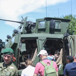 Pokazne vježbe sposobnosti Hrvatske vojske i policije povodom Dana državnosti i Dana vojske