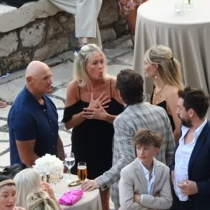 Jacqui Hunter na vjenčanju u Dubrovniku