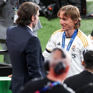 Luka Modrić s obitelji