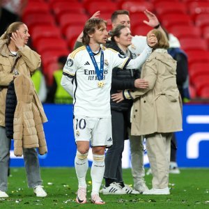 Luka Modrić s obitelji