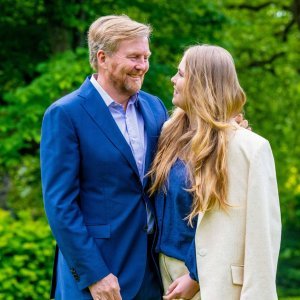 Nizozemski kralj Willem-Alexander i princeza Amalia