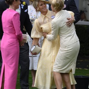 Zara Tindall na Royal Ascottu