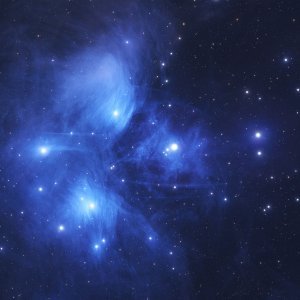 The Blue Details of M45 The Pleiades