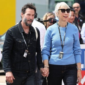 Keanu Reeves i Alexandra Grant