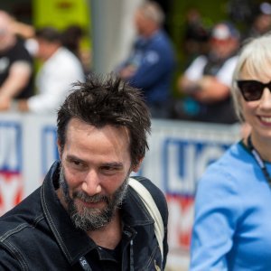 Keanu Reeves i Alexandra Grant