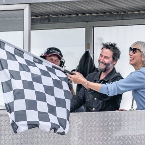 Keanu Reeves i Alexandra Grant