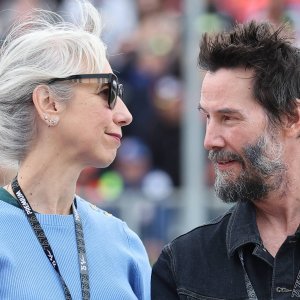 Keanu Reeves i Alexandra Grant